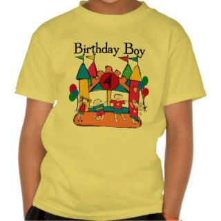 Big Bounce Boy 4th Birthday Tshirts and Gifts