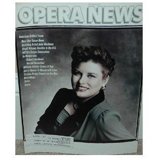 Opera News Magazine Vol 52 Number 1 July 1987 Susan Dunn Birgit Nilsson Sergiu Comi (July, 1987) Martin Mayer 0016991099916 Books