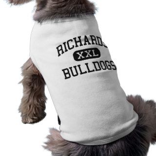 Richards   Bulldogs   High   Oak Lawn Illinois Dog T Shirt