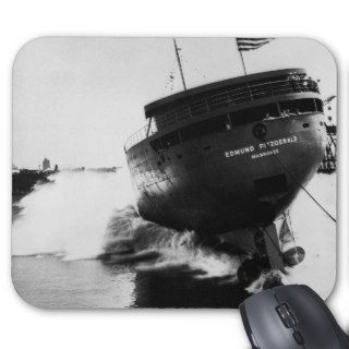Launching of the Edmund Fitzgerald  6 8 1958 (#2) Mouse Pad