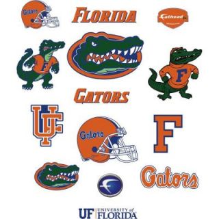 Fathead 40 in. x 27 in. Florida Gators Team Logo Assortment Wall Decal FH15 15208