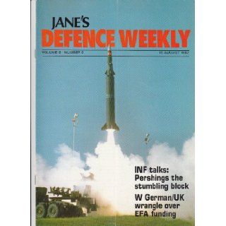 Jane's Defence Weekly August 15, 1987 (Volume 8, Number 6) Derek Wood Books