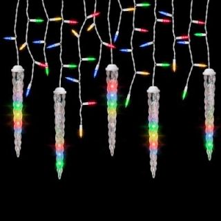 LightShow 83 Light LED Multi Color Shooting Star Icicle 83560