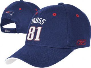 Randy Moss New England Patriots Name and Number Adjustable Hat Sports & Outdoors