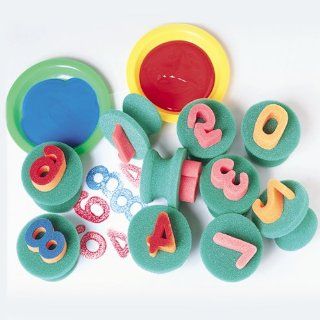 Handy Hold Number Sponge Painters Toys & Games