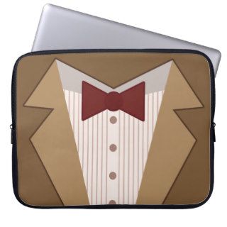Eleventh Doctor Outfit Laptop Sleeve