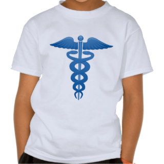 Medical Symbol Caduceus logo T shirt