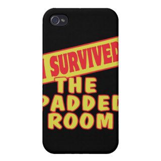 I SURVIVED THE PADDED ROOM iPhone 4 COVERS