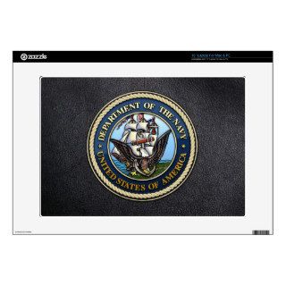 U.S. Navy Emblem 15" Laptop Skins