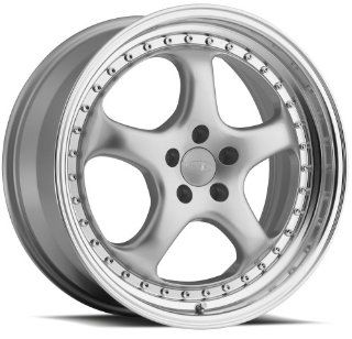 Privat Kup 18 Silver Wheel / Rim 5x112 with a 30mm Offset and a 66.60 Hub Bore. Partnumber KU8N51230S Automotive