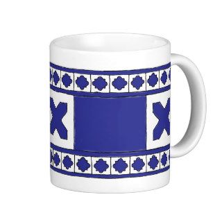 Decorative Spanish Style mug (blue)
