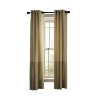 Martha Stewart Living Pup Tent Color Blocked Grommet Curtain, 108 in. Length DISCONTINUED 1611900