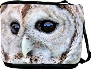 Rikki KnightTM Barred Owl Messenger Bag   Shoulder Bag   School Bag for School or Work Computers & Accessories