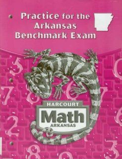 Harcourt School Publishers Math Arkansas Test Preparation Book Grade 6 HARCOURT SCHOOL PUBLISHERS 9780153455322 Books