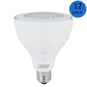 Feit Electric 40W Equivalent Soft White (3000K) PAR30 Long Neck LED Flood Light Bulb (12 Pack) BPPAR30/L/LED/12