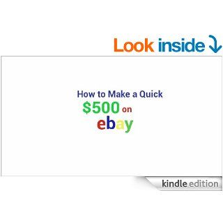 How to make a quick $500 on  eBook David Winters Kindle Store