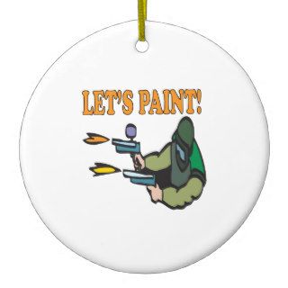 Lets Paint Christmas Ornaments