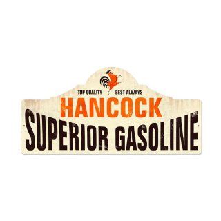 Hancock Gas Station Automotive Custom Metal Shape   Victory Vintage Signs   Decorative Signs