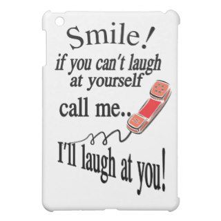 Call Me, I’ll Laugh At You. Cynical and Very Funny Cover For The iPad Mini
