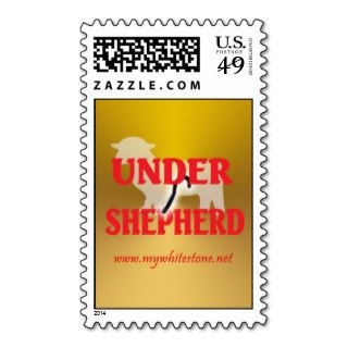 BLESSED BE UNDER SHEPHERD LT POSTAGE STAMP