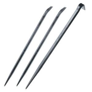 URREA Set of 3 Alignment Bars 14 in. and 16 in. Long with Various Blade Tips 21003