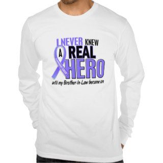 Never Knew A Hero Brother In Law Esophageal Cancer T Shirt