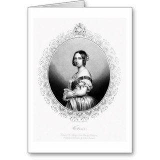 Young Queen Victoria Greeting Cards