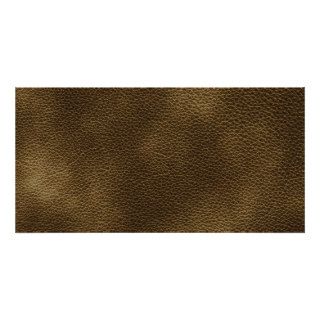 Picture of Brown Leather. Photo Cards