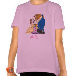 Belle and Beast Holding Hands Tees