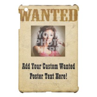 Wanted Poster Old Time Photo iPad Mini Case