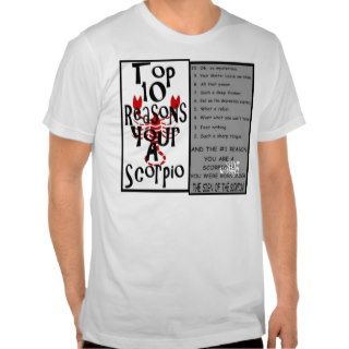 Scorpio Tshirts