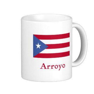 Arroyo Puerto Rican Flag Mug