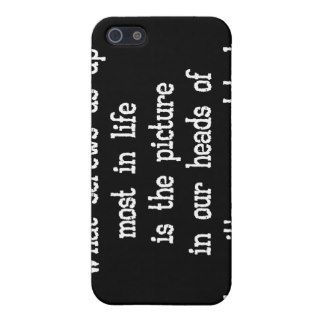 What screws us up most in life Saying iPhone Cases iPhone 5 Cover