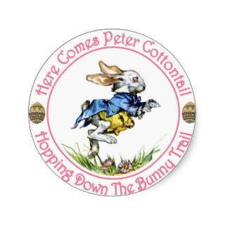 Easter   Here Comes Peter Cottontail Sticker