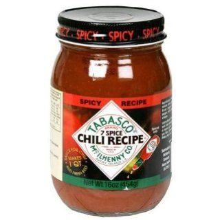 Tabasco Seven Spice Chili Spicy Chili Starter (1x16 Oz) 