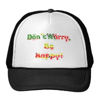 Don't Worry, Be Happy Mesh Hat
