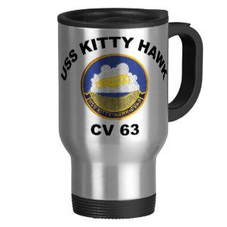 CV 63 USS Kitty Hawk Coffee Mugs