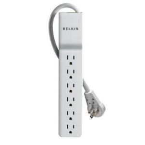 Belkin 6 Outlet Surge Protector BE106001 08R DP