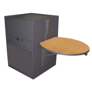 Marvel Office Furniture Zapf Office Support Media Center Cart with Steel Door