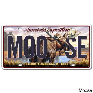 American Expedition License Plate