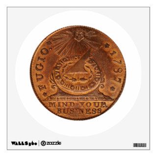Fugio Cent Mind Your Business Copper Penny Wall Skin