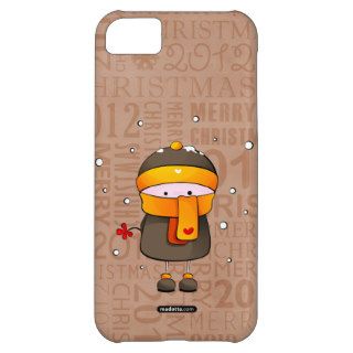 Alone in snow case for iPhone 5C