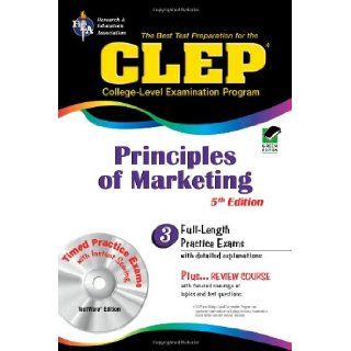 CLEP Principles of Marketing w/ CD ROM (CLEP Test Preparation) James E. Finch, James R. Ogden, Denise T. Ogden MBA, CLEP 9780738601175 Books