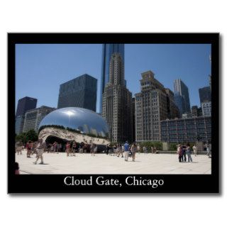 Cloud Gate, Chicago Postcard