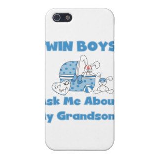 Twin Boy Grandsons Gifts Cases For iPhone 5