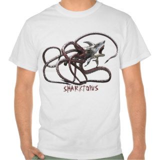 Vicious Sharktopus T shirts