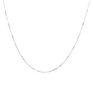 10k White Gold Snake Chain Necklace