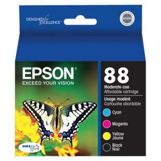 Epson T088120 BCS Combo Pack Printer Ink Cartridge   Multicolor