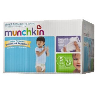 Munchkin Super Premium Diapers Box Pack   Size 5 (70 Count)