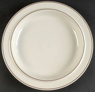 Arabia of Finland Fennica Dinner Plate, Fine China Dinnerware   Brown Bands,No D